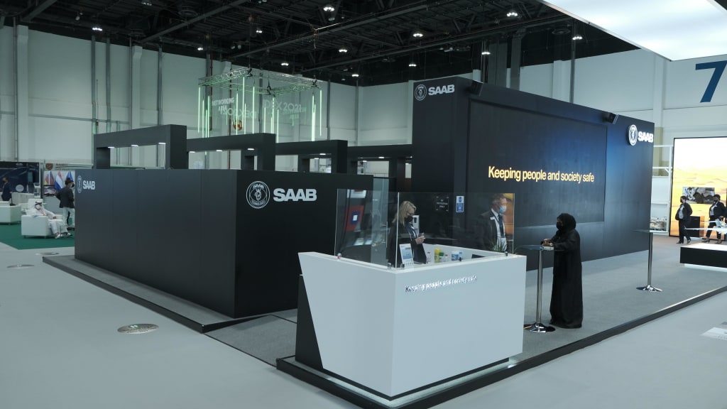Saab inks multiple agreements with Tawazun at IDEX 2021