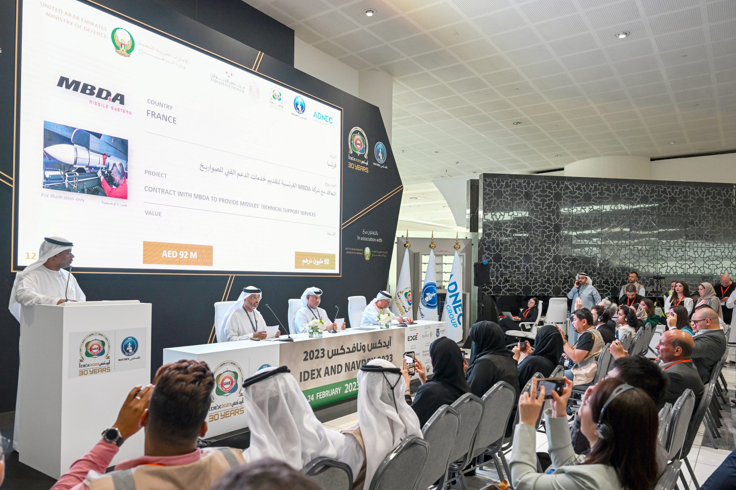 AED21.14 billion worth of total deals signed on first four days of IDEX and NAVDEX 2023